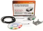 StarTech.com ICUSB2324852, USB 2.0, DB9, Male/Female, Grey, 0 - 55, -25 - 85