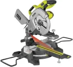 Ryobi Miter Saw 2000W with a 254mm laser, 24-tooth blade