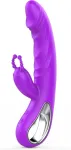 Erolab Cheeky Bunny G-spot & Clitoral Massager Purple (ZYCP01p)