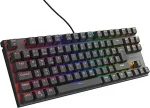Klaviatuur GENESIS Thor 303 TKL keyboard Gaming USB QWERTZ German Black