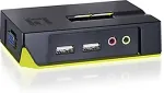 LevelOne KVM Switch USB 2x Level One Audio