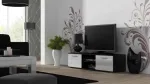 Cama MEBLE Cama TV stand SOHO 140 black/white gloss
