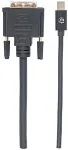 Manhattan Mini-DisplayPort 1,2a -> DVI-D(24+1)-Steck. 1,8m