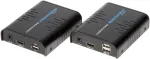 Delta AV-signaali edastuss&uuml;steem Extender HDMI+USB-EX-100