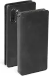 Krusell Kaitse&uuml;mbris kaanega Sunne PhoneWallet, Samsung Galaxy Note10, naturaalsest nahast, must,