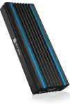 ICY BOX IB-1824ML-C31 SSD enclosure Black M.2