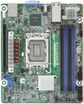 Emaplaat Asrock Mainboard EC266D4ID-2T/X550 mini-ITX Sockel 1700 DDR5-only Single