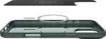 Spigen Kaitse&uuml;mbris Thin Fit (MagFit), Apple iPhone 16 Pro Max, tumeroheline, &otilde;huke, MagSafe,