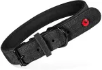 Zolux Komfort Leather, black color &ndash; dog collar &ndash; 40 cm