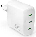 PURO Vooluadapter GaN 96W 3xUSB-C, White