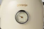 Veekeetja Gorenje | Kettle | K17CLIN | Electric | 2000 W | 1.7 L | Plastic/Metal | 360&deg; rotational base | Beige