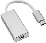 ROLINE - Display-Adapter - USB Typ C (M) bis Mini DisplayPort (W) ( USB 3.1 ) - Aluminium