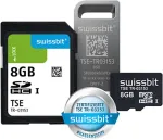 SWISSBIT TSE, USB-Stick, 8 GB, vereinzelt