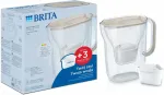 Brita Style Essential filter jug + 3 Maxtra Pro Pure Performance filter cartridges (sand-coloured)