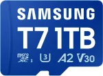 M&auml;lukaart SAMSUNG T7/Micro SDXC/1TB/UHS-I U3 / Class 10/Blue
