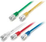 Equip Patchkabel Cat6 S/FTP 2xRJ45 10.00m rot LSZH Polybeutel