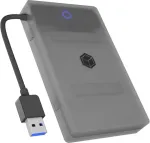 ICY BOX Raidsonic | Adapter for 1x HDD/SSD With Protection Box | IB-AC603b-U3 | SATA III | USB 3.0 Type-A | 2.5"