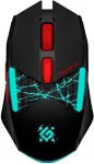 Hiir Defender MOUSE GM-126 TISA RF+BT OPTIC 1600dpi 6P BLACK