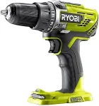 Ryobi One+ R18DD3-0 Bore-/skruemaskine 18V Batteri og lader ikke inkluderet