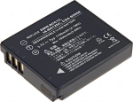 T6 POWER Battery Samsung IA-BH125C, CGA-S005, D-Li106, DB-60, DB-65, DMW-BCC12, NP-70, 1100mAh