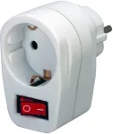 Brennenstuhl Adapter socket gray S 1x