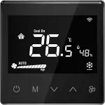 FIBARO Nice Thermostat | FAN4-CONTROL | Black