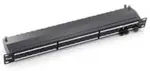 EQUIP 19" Patchpanel 24xRJ45 Cat6a FTP 1U 500MHz RAL9005