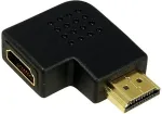 LOGILINK | HDMI Adapter, AM to AF in 90 degree flat angled | AH0008