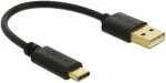 DELOCK USB Ladekabel Typ-A zu USB Type-C 15 cm