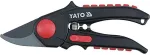 Yato YT-8811 pruning shears Bypass Black, Red