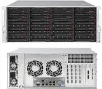 Super Micro Supermicro SC846 BE1C-R1K23B - Rack - einbauf&auml;hig - 4U - verbessertes, erweitertes ATX - SATA/SAS - Hot-Swap 1200 Watt - Schwarz