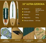 Skatinger Peninsula Trojan Horse 335x84x15 Touring SUP Board