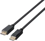 DELTACO DisplayPort kaabel, DP 1.4, 8K@60Hz, 5m, must