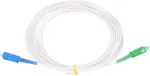 OEM SC/APC - SC/UPC simplex 5m arm.white 3mm B3 LSZH