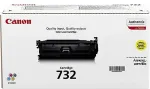 Tooner CANON 732 Y - Gelb - original - Tonerpatrone - f&uuml;r i-SENSYS LBP7780Cx (6260B002)