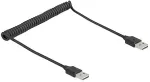 DeLOCK Spiralkabel EASY-USB 2.0 Typ-A Stecker zu EASY-USB