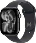 APPLE Nutikell Watch Series 11 GPS 46mm Jet Black alumiiniumkorpus musta spordirihmaga S/M MEUW4LW/A