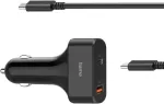 HAMA USB-C Car Charger for Laptop 65W