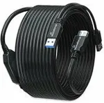 MEDIARANGE Aktives USB-Verl&auml;ngerungskabel, USB 3.0, 10m, sw