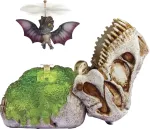 MGA !!! Gross Moss Flying Dino grey 521549 521556
