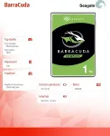 K&otilde;vaketas SEAGATE Barracuda ST1000DM014 internal hard drive 3.5" 1 TB Serial ATA III