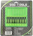 DSDTOOLS 12-os t&auml;ppiskruvikeerajate ja konksude / n&otilde;elte komplekt DS1602