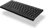 Klaviatuur Keysonic ACK-3401U (UK) Tastatur USB QWERTY UK Englisch Schwarz (ACK-3401U (UK))