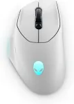 Hiir Alienware Dell | Gaming Mouse | AW620M | Wired/Wireless | Wireless Gaming Mouse | Lunar Light