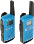 MOTOROLA TALKABOUT T42 two-way radio 16 channels Black, Blue