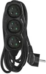 EMOS 1902230501 power extension 5 m 3 AC outlet(s) Indoor Black