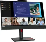 Monitor Lenovo 61cm/24" (1920x1080) ThinkVision T24v-30 16:9 FHD IPS 75Hz 4ms HDMI VGA DP Speaker Webcam Black