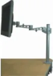 Neomounts FPMA-D935 - Befestigungskit - f&uuml;r LCD-Display (full-motion) - Silber - Bildschirmgr&ouml;&szlig;e: 25.4-76.2 cm (10-30) - Klemmmontage, Tischmontage