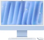APPLE iMac 24 inch: M4 10/10, 16GB, 256GB SSD - Blue