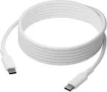 Dbramante1928 IT - USB-Kabel - USB-C (M) zu USB-C (M) - 3 m - USB-Stromversorgung (100 W) - wei